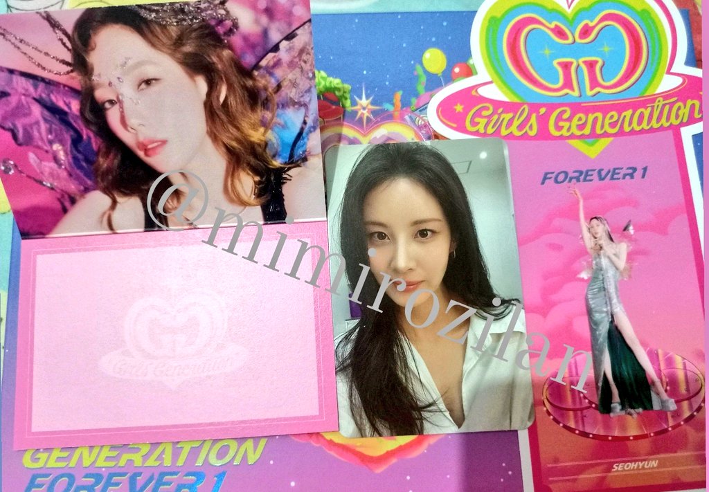 mimirozilan's tweet photo. WTT GIRLS GENERATION FOREVER 1 🇲🇾
have:
-seohyun pc deluxe ver
-taeyeon invitation card
-seohyun ticket
want: all yoona (especially pc can be any ver) & if you want to trade the ticket or invitation card only also can
anything just dm
@PasarSnsd #pasargg #pasarsnsd #forever1 https://t.co/LFgEaBsotb