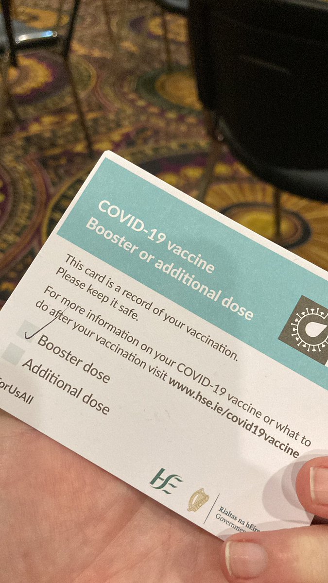 beccanolan69's tweet photo. Booster #2  …. #5thvaccine …. #itworksforme https://t.co/DDey6THGAc