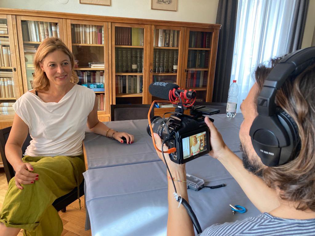 TheFoodiesTribe's tweet photo. Was great talking and filming with Sinne Mutsaers the creator of Foodies. Promo coming soon! https://t.co/eqMjRL8VMV