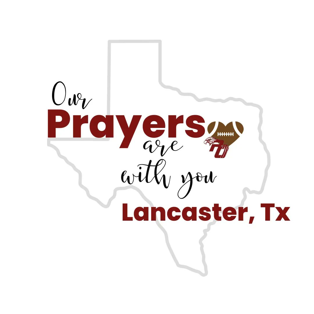 RedOakYFA's tweet photo. We are #praying for our neighbors in #LancasterTx. It's with great sadness we share the passing of a #YouthFootball #Coach, a husband, a father, a son, and friend to the #DFWYouthFootball Community. 
#DallasTx #RedOakTx #YouthFootball #YouthCheer #RIP https://t.co/9rGT0RQMUy
