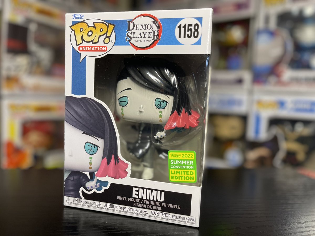 MidniteHauer's tweet photo. 📬📱SDCC Summer Convention Demon Slayer Enmu has arrived from @tuffcollectible 
I want to thank my brother @FunkoCartel12 for picking this up after he knew that I missed out on the drop, I’m forever grateful. #FunkoFamily FTW. 

#Funko #Anime #DemonSlayer #Enmu #LowerMoonOne https://t.co/Bp2cpqCBjt