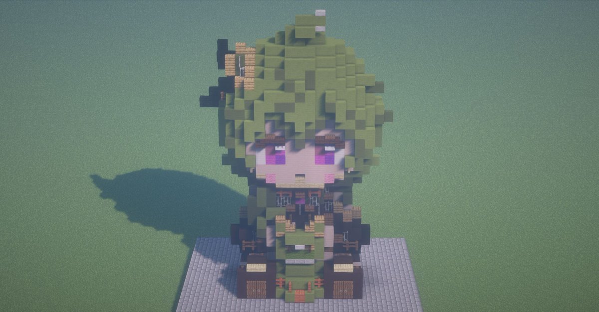 TheCubicART's tweet photo. Collei by SMR
#GenshinImapct
#minecraft建築コミュ 
#Minecraft 
#Minecraftbuilds https://t.co/qwz49LI7uW