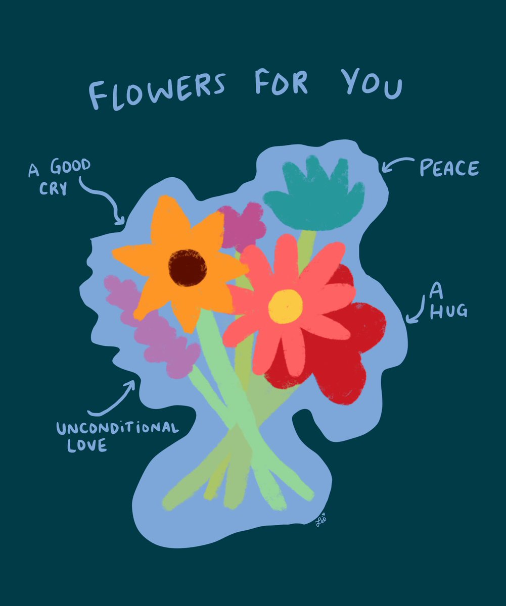 pick up some flowers for yourself today
