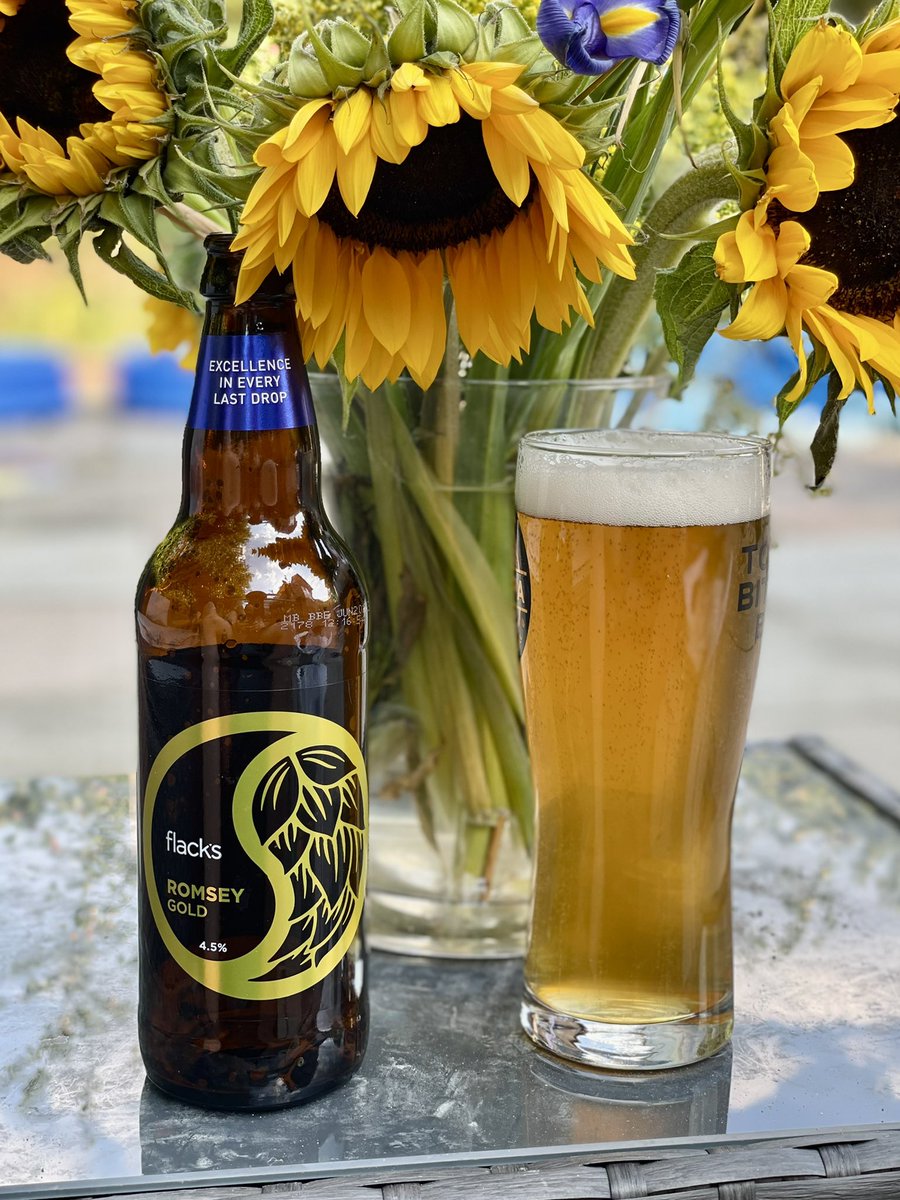 Chilling in the garden on this hot sunny Sunday evening with a tasty beverage.