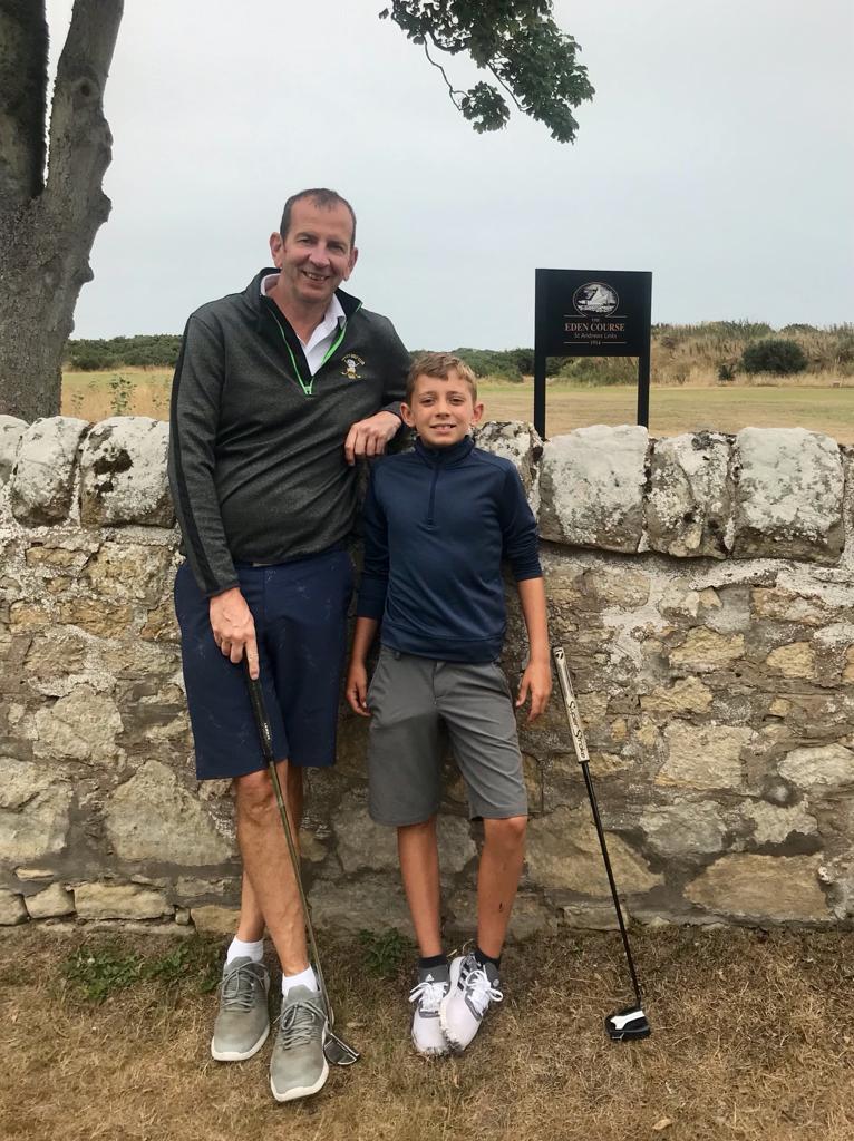 bullgolf's tweet photo. Warm up for @robrockgolftour at St Andrews ⛳🏌️‍♂️😀 https://t.co/2Vy9AwChMr