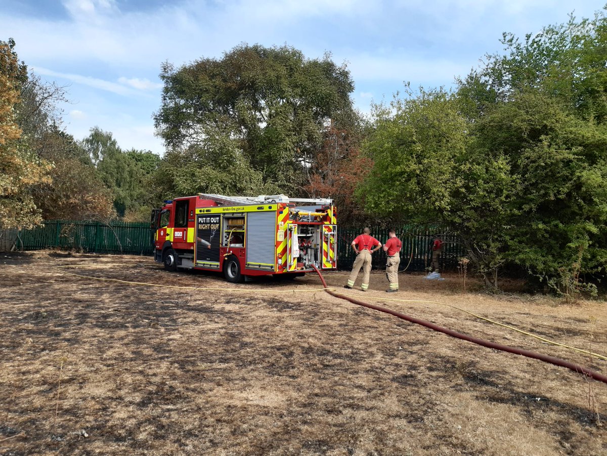 London Fire Brigade on Twitter "The fire in fields surrounding a