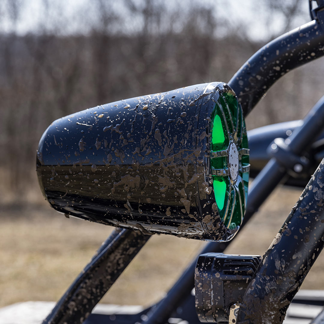 Garmin's tweet photo. There's no noise ordinance in the middle of nowhere.
Crank it up on the #GarminTread audio system with LED controller. https://t.co/gMmBwlKsYh https://t.co/XJGFU3kwUK