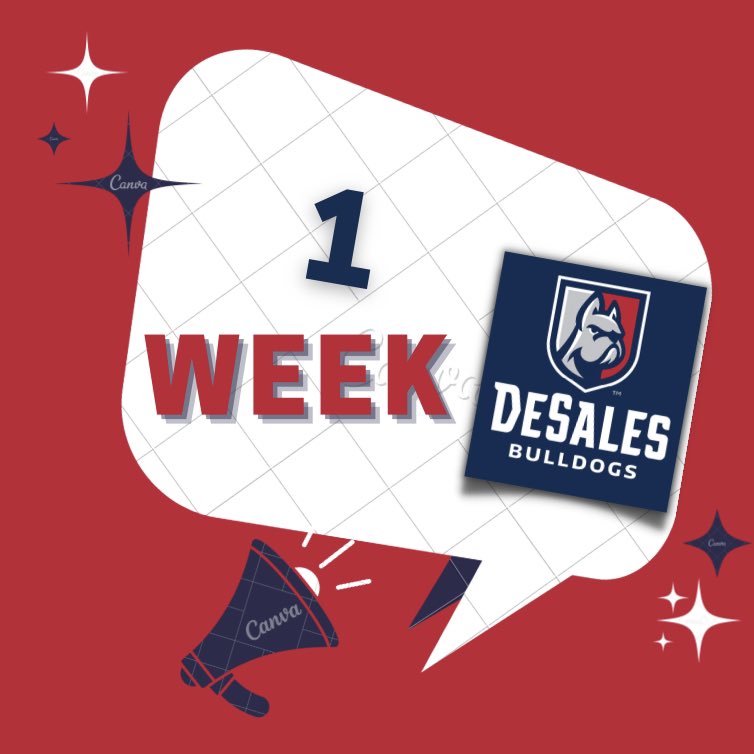 The countdown begins!! We are one week away from welcoming our first years and newest bulldogs onto campus! We are so excited to see you all!! Go bulldogs‼️
