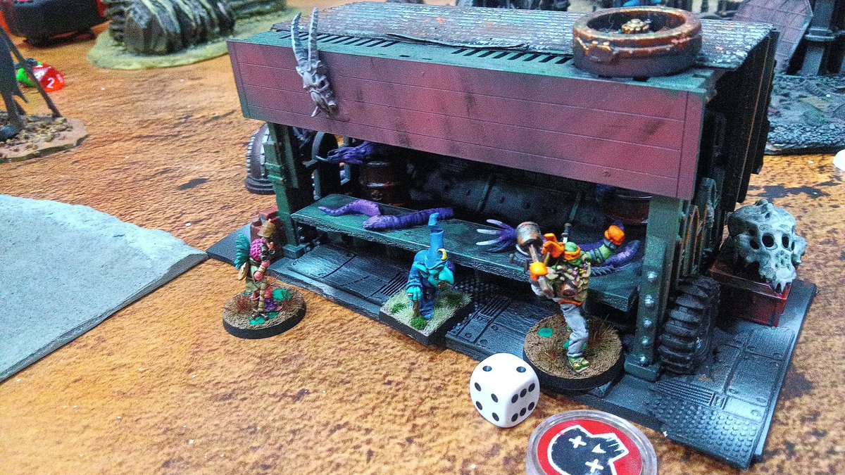 Habemus_Ludum's tweet photo. #quedadashabemusludum 
Seguimos jugando y apoyando @Punkapocalyptic 
El V Reich sigue sin poder ganar a los mutardos.
#quedadashabemusludum 
#Punka #Punkapocalyptic #VReich #Mutardos #Elparamo #Postapocalyptic #Wargames #wargaming  #Warmongers #madmax https://t.co/wDVbZqIXdr