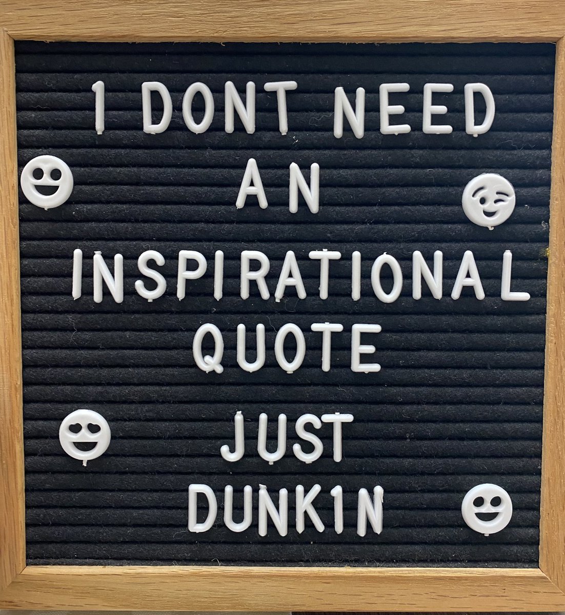 moonzy52957's tweet photo. @dunkindonuts this is what I came up with when I realized it was time to change my board ☺️🥰☕️ https://t.co/OSkID0Tken