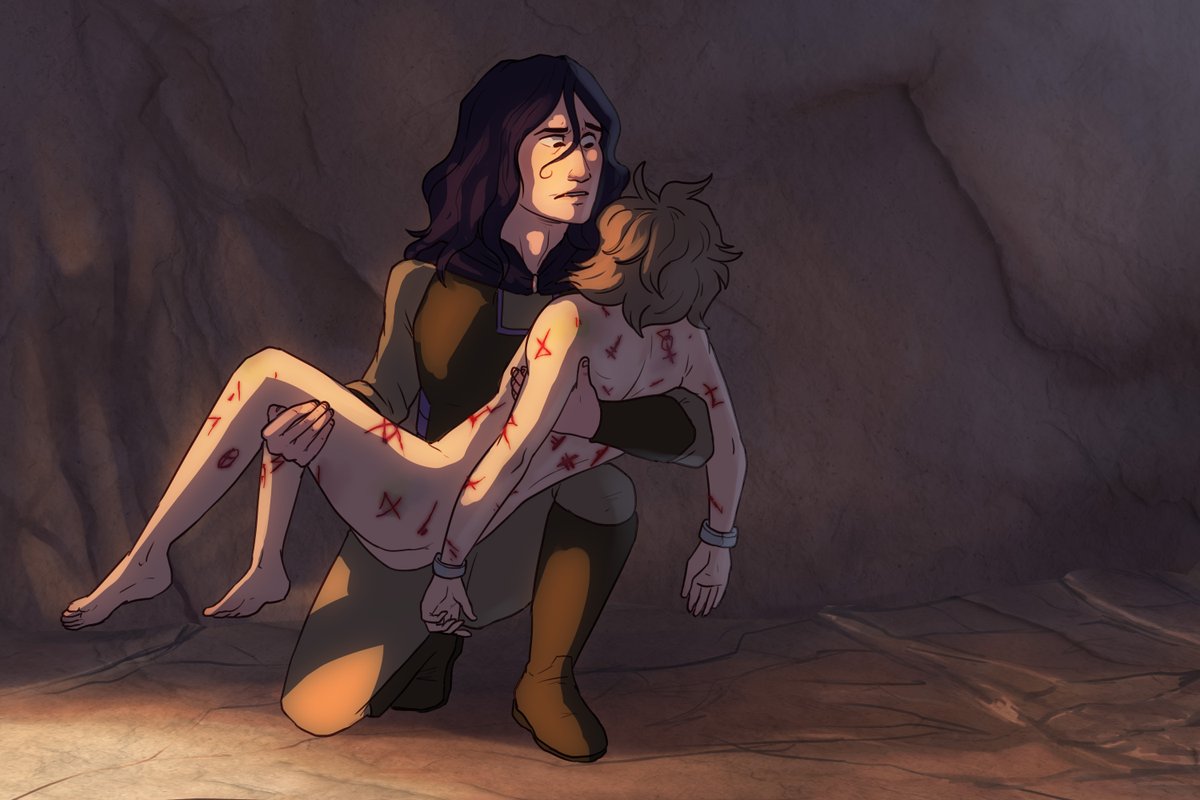 SmuttleyArt's tweet photo. Coedy rescues Luce #originalcharacters #oc #digitalart #art https://t.co/knyXkVApUH