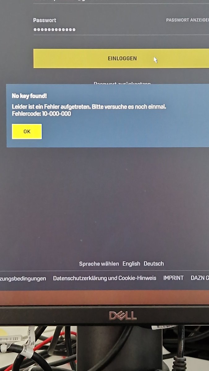 OHeydebreck's tweet photo. @DAZN_DE @DAZN_DE_Help

Mitten im Stream? Nicht euer Ernst?! https://t.co/Xb6BXE128E