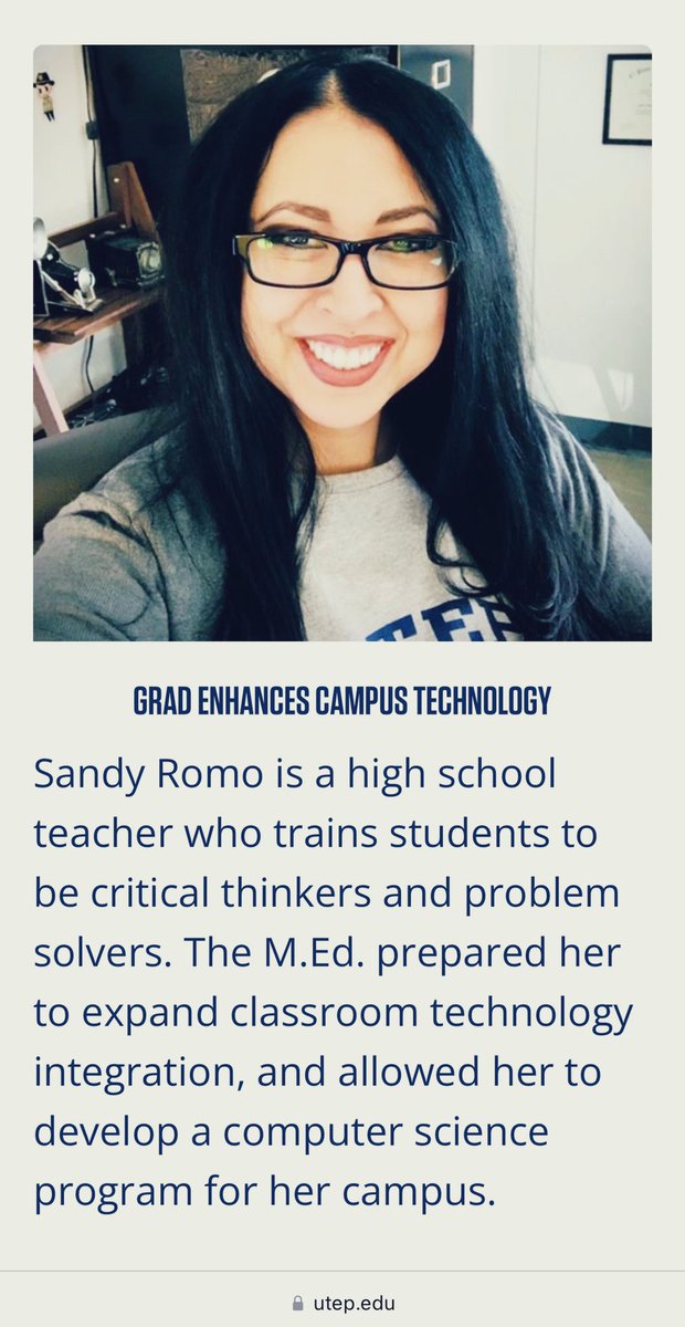 Sandy Marie Romo, M. Ed. tweet media