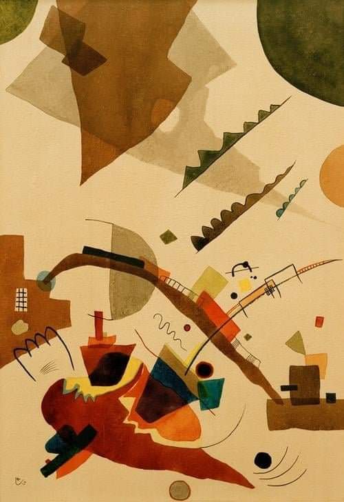 Vasilij Kandinskij. 
Vibration. 1924. 
Philadelphia. Museum of Art.