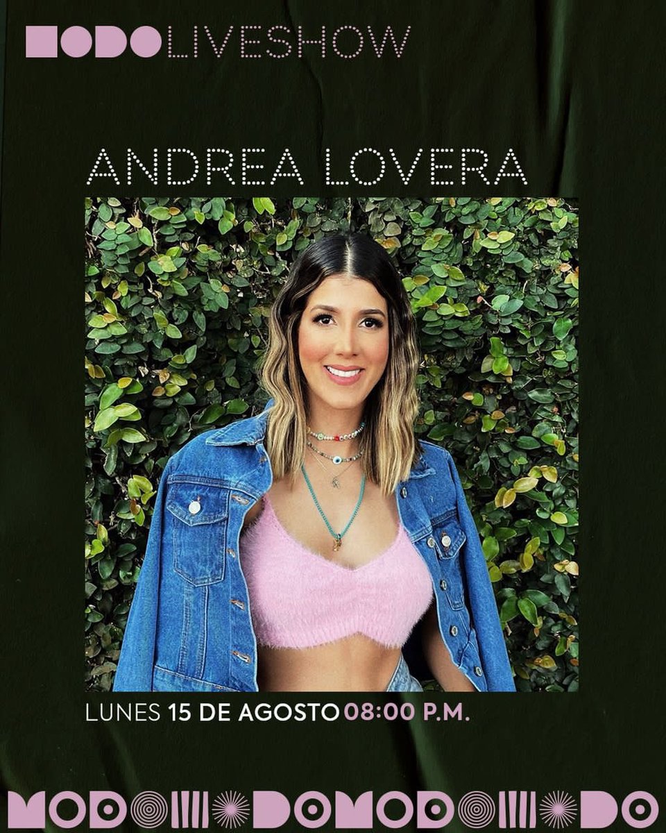 Tibiwar's tweet photo. La talentosa @Andrealoveramk estará mañana en Modo Caracas y me da mucha alegría que esto vaya a pasar. 

Es a las 8 p.m. 💓💓💓💓 https://t.co/34x48l7jNX