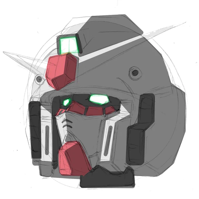 ガンダム落書きんちょです#ガンダム#落書き 
