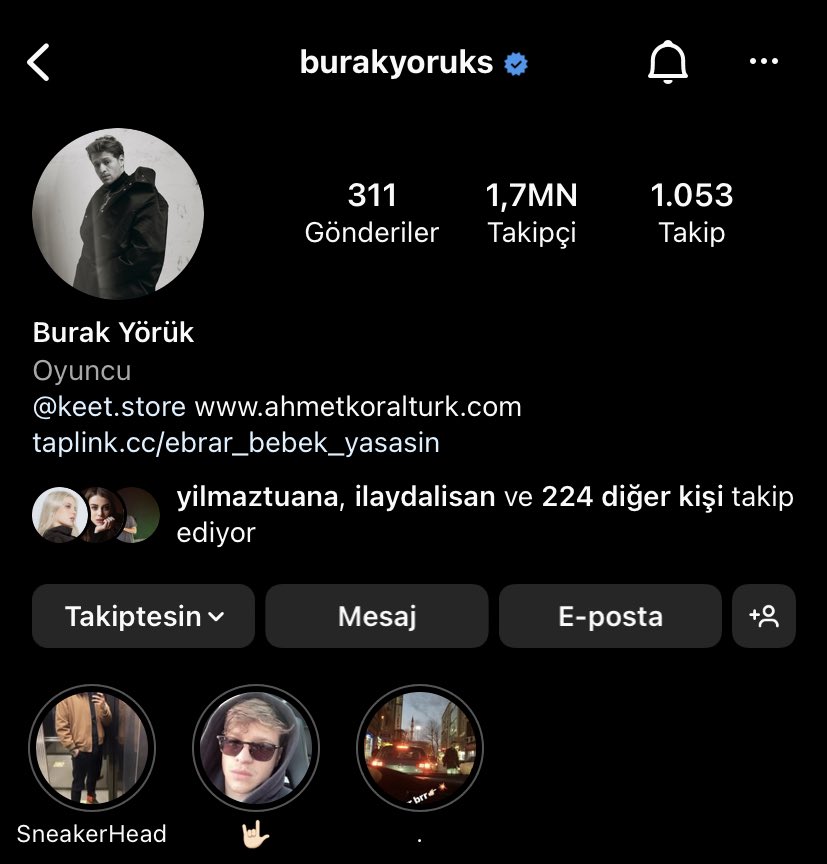 1.7 milyon olmuşuzz beraber daha nicelerine #burakyörük