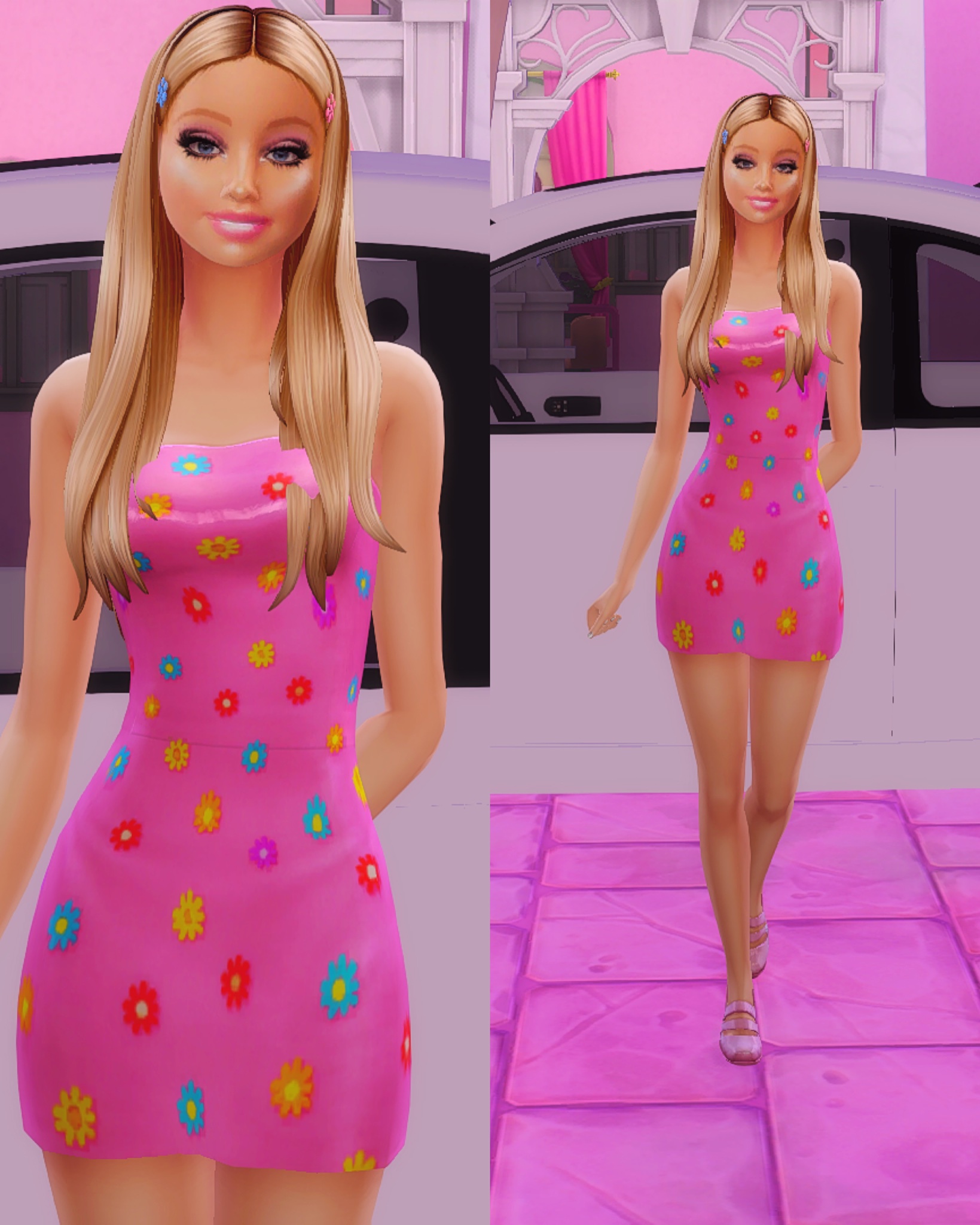 ParteeSims on Twitter: "I made Barbie in The sims! 💕 Inspired by @TheKateEmerald Barbie Dream House! #TS4 #TheSims4 @TheSims #Showusyoursims #Thesims #sims4 #Barbie https://t.co/yE9LZwsgIX" / Twitter
