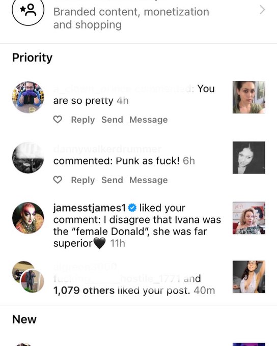 Announcement:   James St. James liked my comment and I&rsquo;m starstruck AF. https://t.co/gWWgs4LbMy<a href="/tag/cuddlecare"class="tags"><span>#cuddlecare</span></a>
