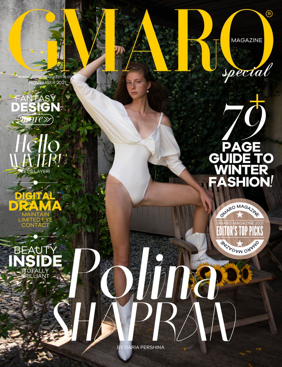 GMARO Magazine November 2021 Issue #29

Photographer DARIA PERSHINA
Cover Model POLINA SHAPRAN 

#publisher #GMAROMAGAZINE #magazine #submissions #GMARO #fashion