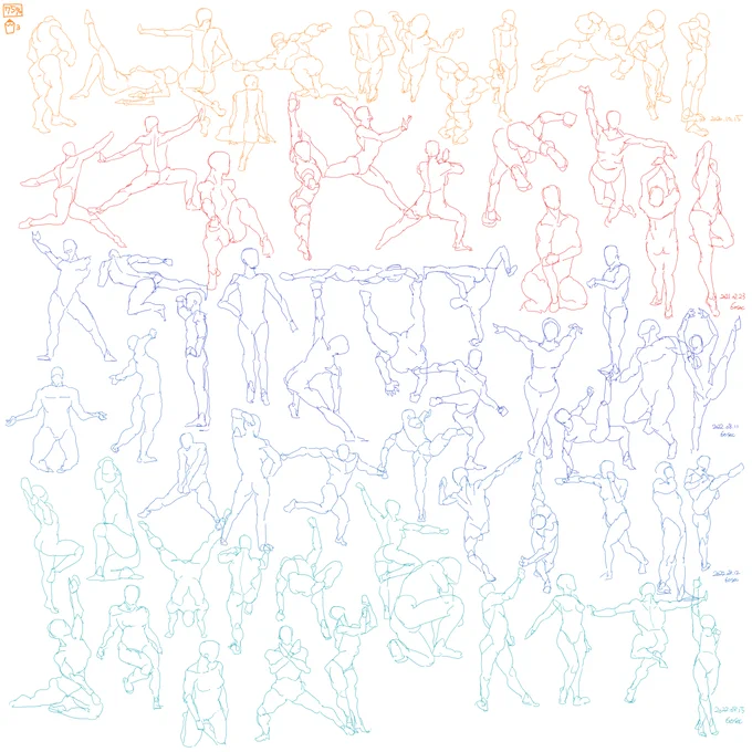サボりすぎて2020年描き始めのレイヤーが今埋まったわね 