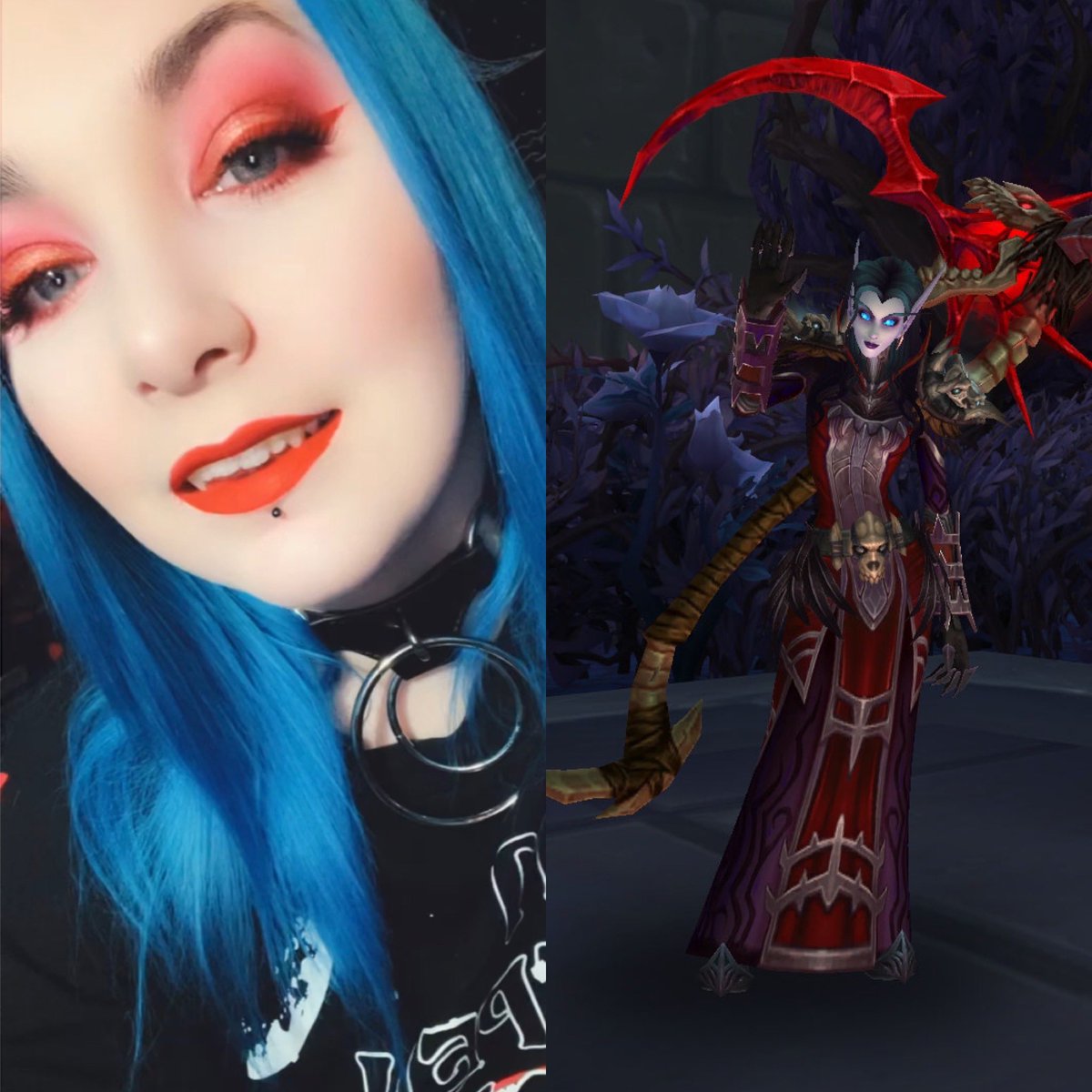 Didzie_'s tweet photo. Hey I’m Didz, this is my #mainvsirl . This is also my first post to Twitter. I enjoy playing #WorldOfWarcraft so that why you’re getting my main from there. I play a destruction warlock. https://t.co/CXxP5JomK7