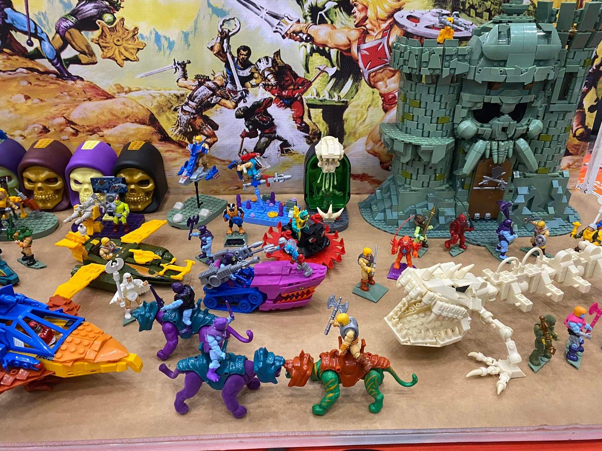 BloqueSaber's tweet photo. Bloque banda ya estamos en el centro cultural futurama 
Con nuestra exposición de mega construx!!  @MegaConstrux
 
Los esperamos recuerden que la entrada es gratuita

#megablokshalo #megaconstruxheroes #halomegaconstrux #megabloks #megaconstrux 
#MOTU https://t.co/EosEOKZLcB