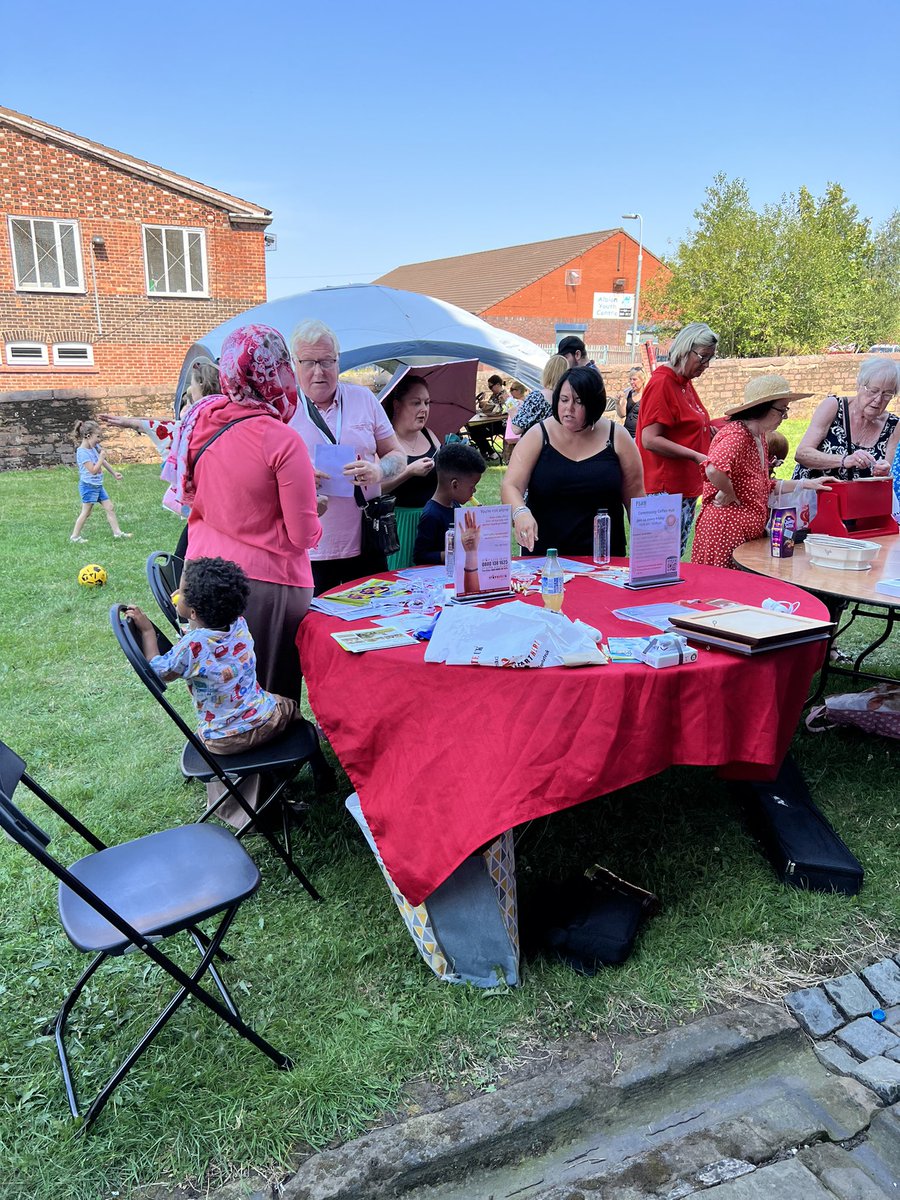 Thanks to St George’s for inviting us to their summer fayre we loved it and was able to share our spread love ❤️ not hate campaign raising awareness about hate crime and the fun activities we have at our community hub <a href="/stophateuk/">Stop Hate UK</a> <a href="/NaomiPMaynard/">Dr. Naomi Maynard</a> <a href="/TNLComFund/">The National Lottery Community Fund</a>  <a href="/MerseyPolice/">Merseyside Police</a>