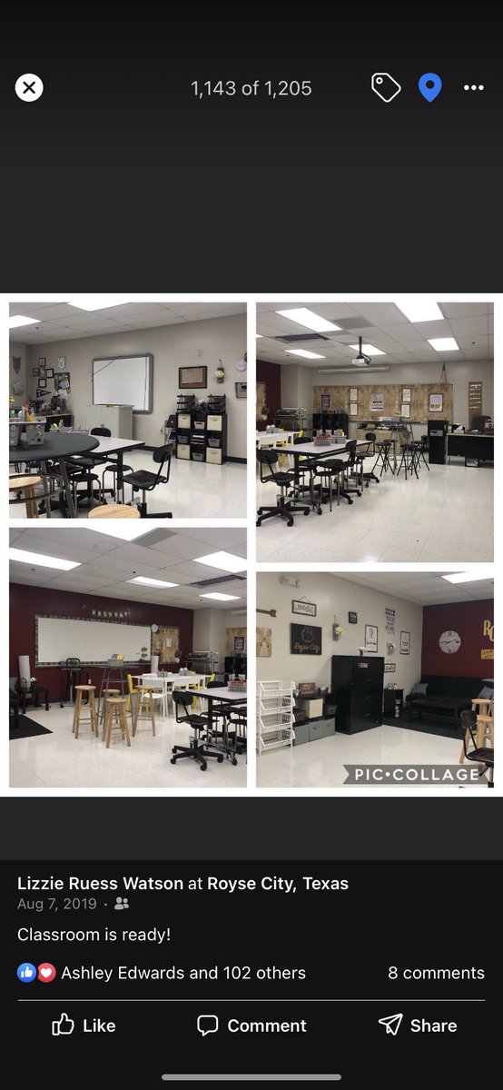 My first classroom at RCHS #flashbackrchs