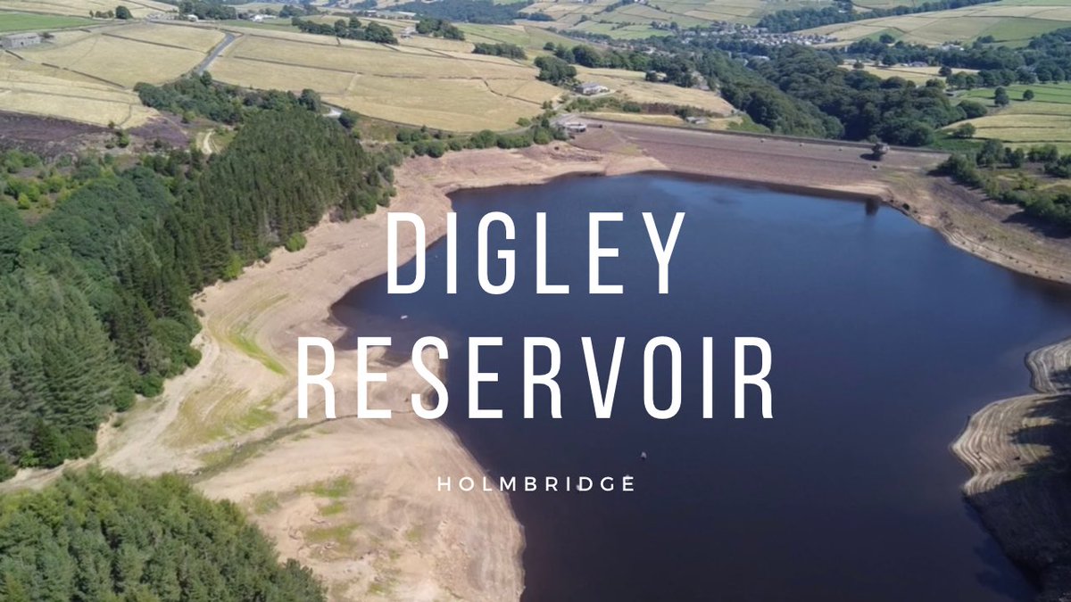 Digley reservoir, Holmfirth, looking very  very low… (raw footage available upon request)

youtu.be/qCRxWSYQOvU

<a href="/kerriegosneyTV/">Kerrie Gosney</a> <a href="/itvweather/">ITV Weather</a> #Heatwave2022 #heatwave #YORKSHIRE