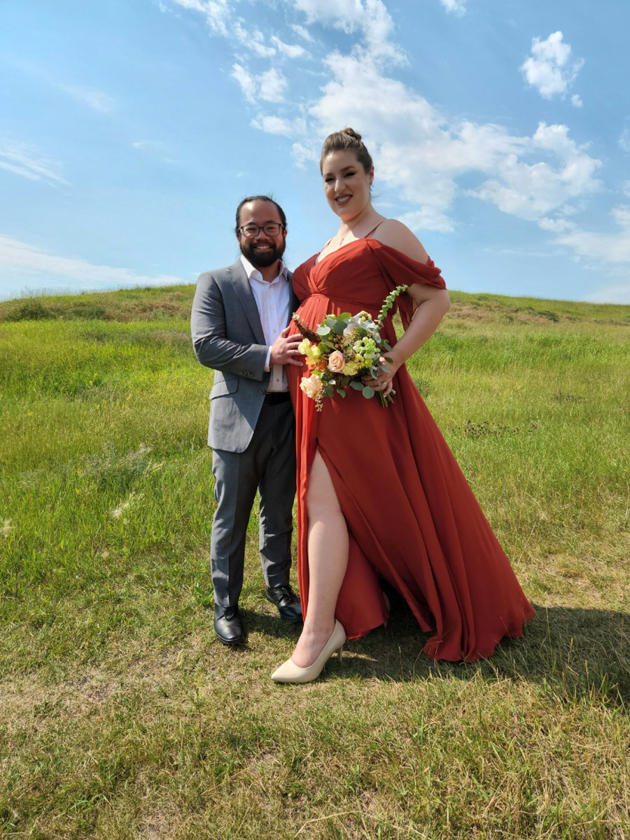 My little brother got married on Saturday and <a href="/ChrisTse_/">Chris Tse</a> and I looked hot, danced, and had so many aunties yell hello to my baby belly.