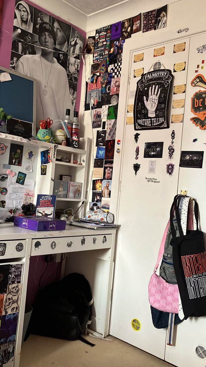 ebin_69's tweet photo. @danielhowell my maximalist room x https://t.co/VVZhByxgje