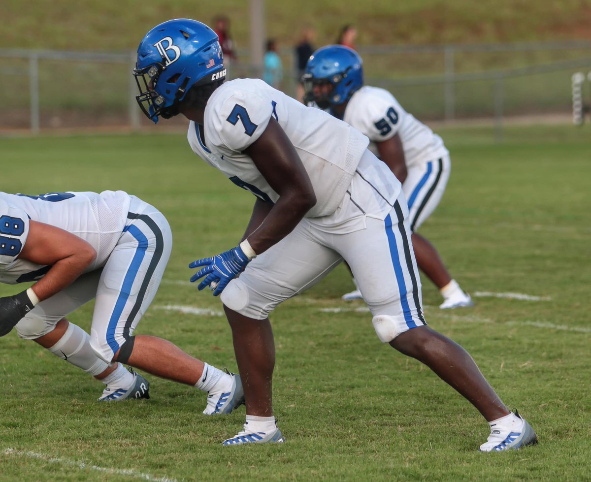 FB_Brookstone's tweet photo. Scrimmage got cut short due to weather but these boys still went out and competed!!! @RanceGillespie @RecruitGeorgia @Mansell247 @BigFaceSportss #football #sports #athlete #athletes #Hardwork #touchdown https://t.co/vppK48i3wb