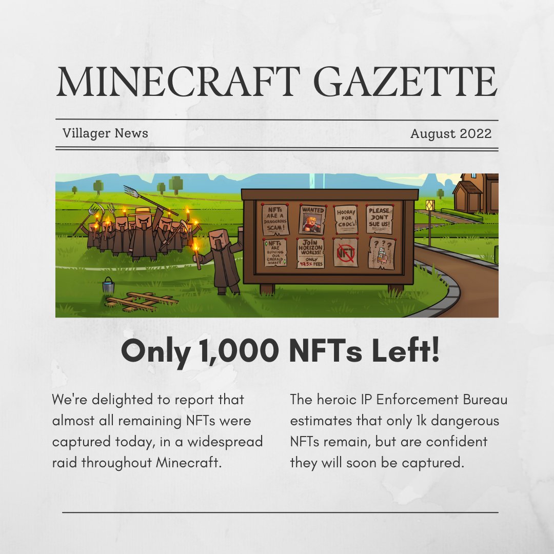 Save the Villagers | FREE MINT tweet media