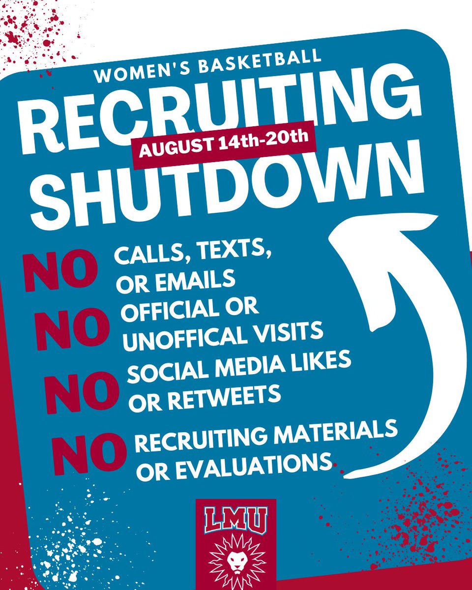 As much as it hurts us not to be able to talk to our future lions, the shut down begins! Don’t worry, we can’t wait to talk to our future lions again on August 21st! 🦁 #LongLoudLive | #JoinThePride
