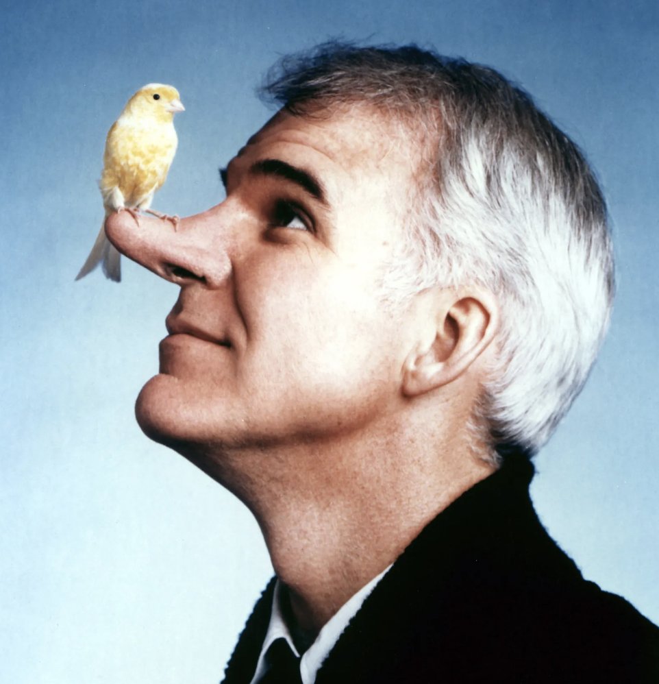 Happy 77th Birthday to Steve Martin!
(P.S. If you haven\t seen it, watch ROXANNE) 