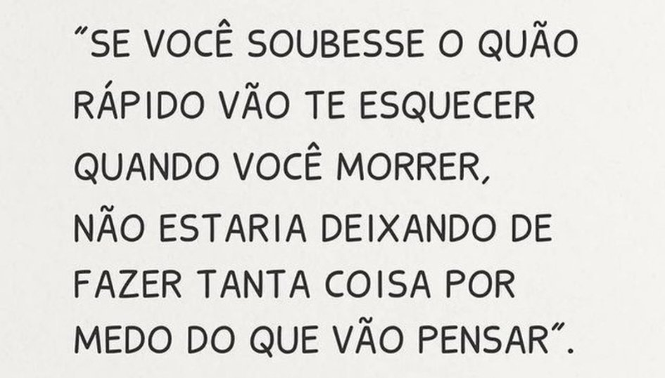 dandelmiro's tweet photo. Então pare de tomar conta da vida dos outros, pare de opinar a vida alheia e vá tomar conta da sua que já dá trabalho demais! Amanhã ngm lembra mais de você! https://t.co/bKdy7WSXy1