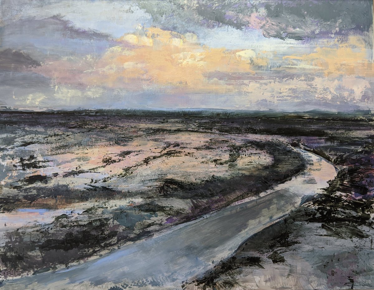 Sold today at my the <a href="/B00M_Collective/">Boom! Studios</a> Open Studio.  Thanks so much to everyone who came to chat workshops and painting, and give a piece a home! I haven't had that much studio time lately, so I've really enjoyed being in whilst the place was so busy with artists ❤️