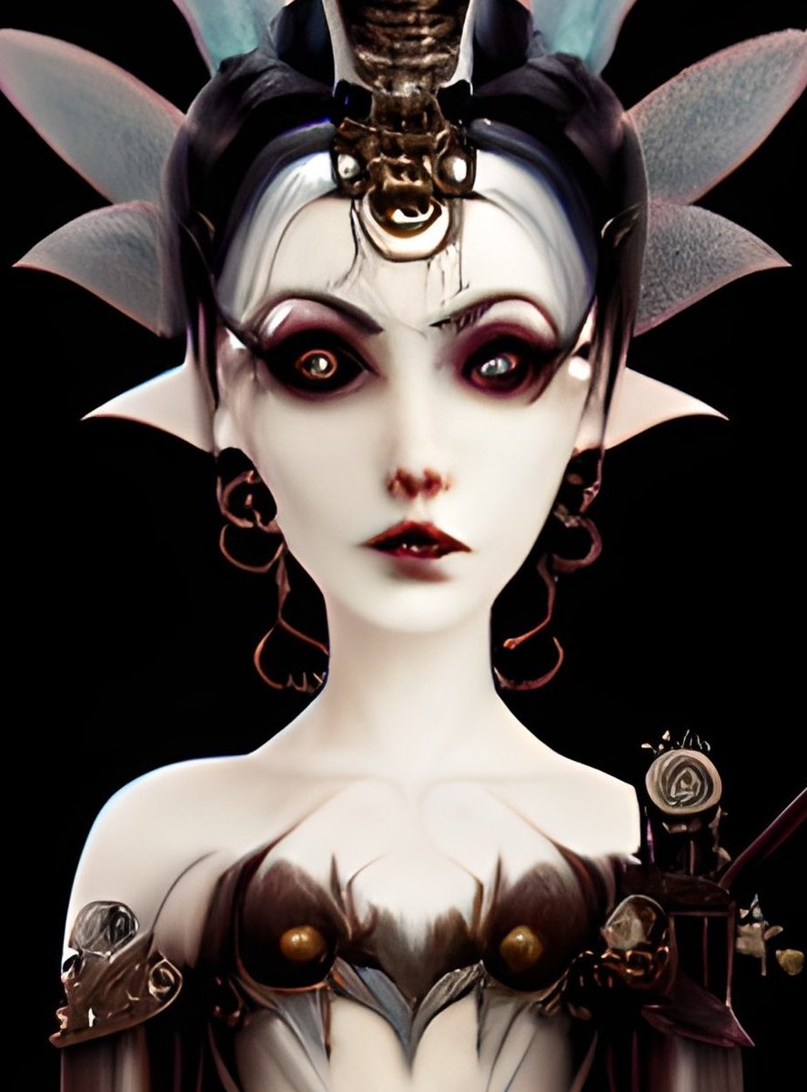 SheRaGlitch's tweet photo. Goth fae
.
.
.
#goth #gothgirl #gothicgirl #gothic #gothicart #gothicfae #fae #Fairy #fairytales #portrait #portraitart #portraitmood #AIart #ai #aiartist #aicomunity #aiartfromtweets #AiArtwork #aiartists https://t.co/VoNfsHkMNC