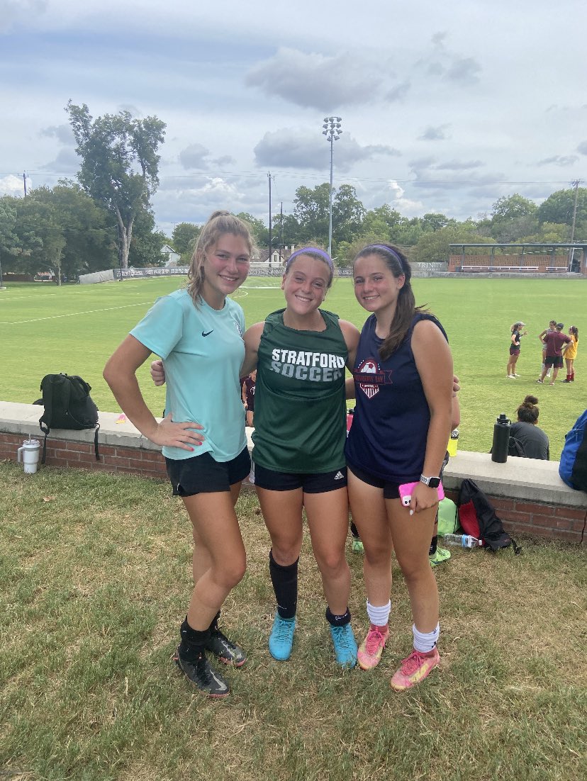 AZilafro's tweet photo. Had a great time at the Trinity ID Camp with @HooverFinley and @samantharank06! Thank you so much to Coach Harrison and Coach Spencer for a great weekend!  @TUWSoccer https://t.co/f3lE1jFHnX