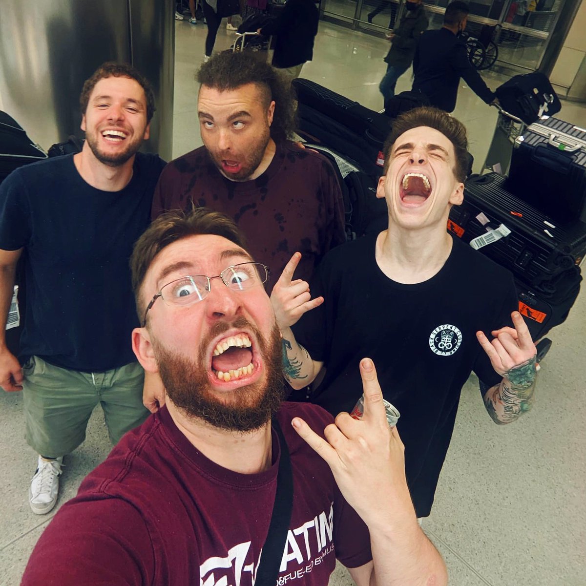thisismonuments's tweet photo. America, we made it! Very excited to play for you all in the USA & Canada for the first time since 2016! Tour starts in a few days - We’ll see you soon! 🇺🇸🇨🇦
——
#thisismonuments #monuments #northamerica #usa #canada #tour #tourlyfe #events #event #instasis #riffs #metal https://t.co/nW09ayZTW1