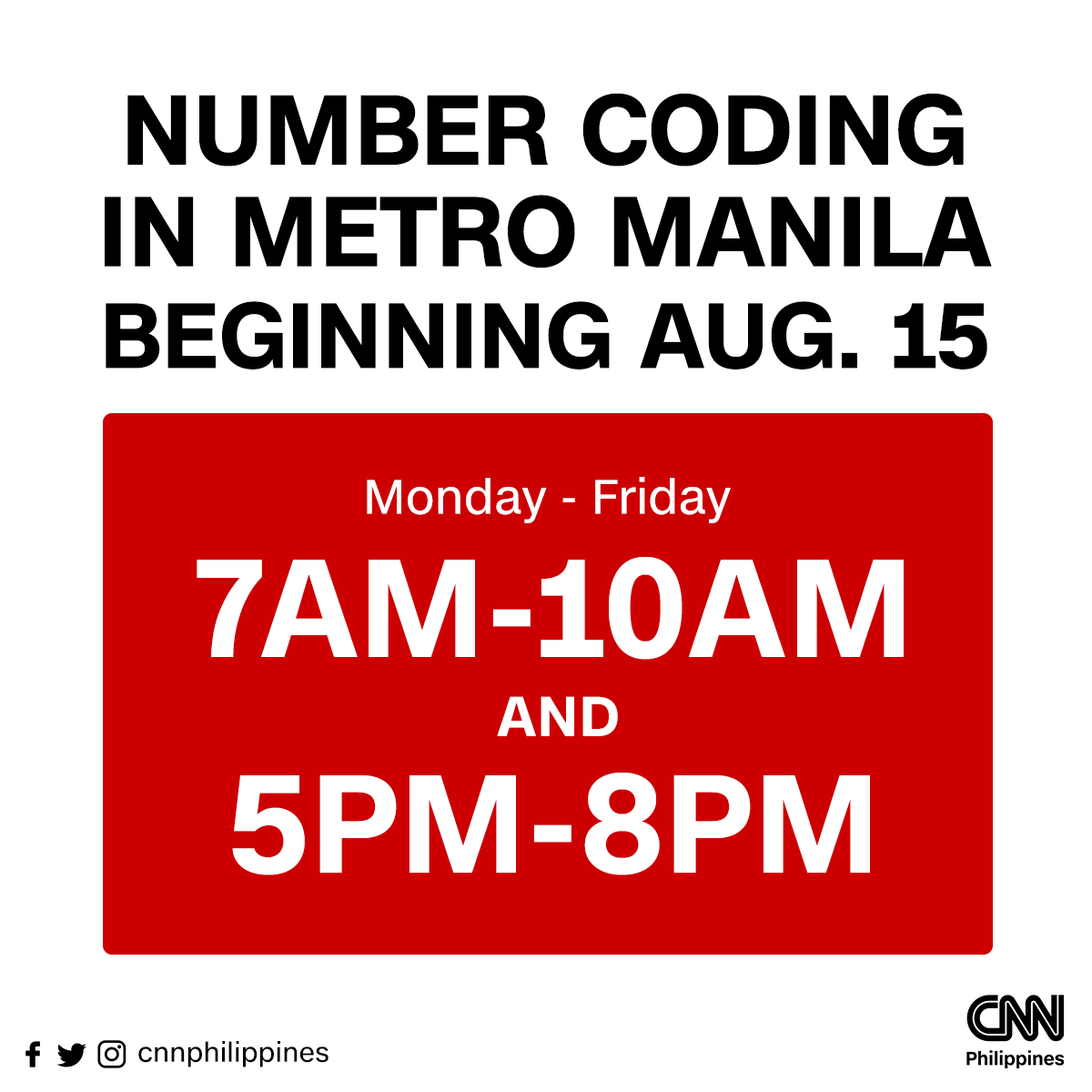 Mmda Coding Coding Scheme 'suspended' For Holy Week — MMDA
