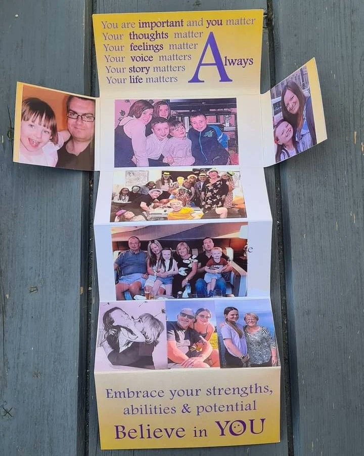 SuzieYMA's tweet photo. My gorgeous niece Emily was staying over this weekend & wanted to make a (HERO & LOVE) YMA Connection Card, to have photos of her friends & family with her ALWAYS
It's great having my wireless photo printers which help bring the cards to life
#YouMatterAlways #ConnectionCards https://t.co/Ib5UdOqO8K