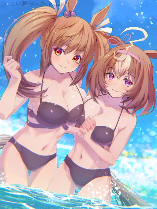 99の二人#ウマ娘 #メイショウドトウ #ヒシアケボノ 