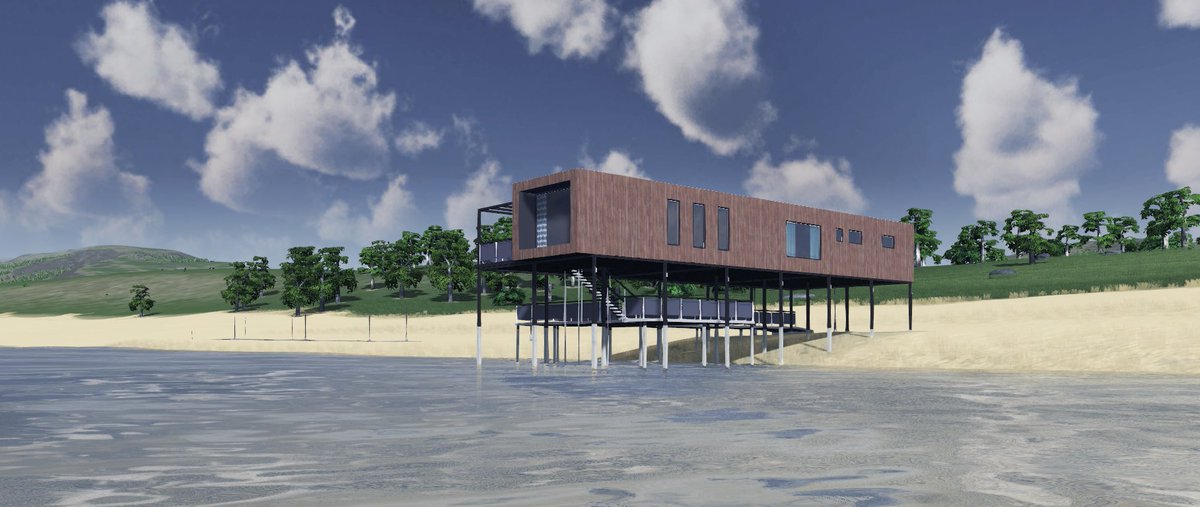 luminou_cs's tweet photo. Stilt Wood House soon for @CitiesSkylines workshop @ColossalOrder (DLC Green Cities required) https://t.co/87ONjScdsU