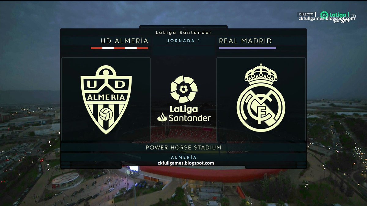 Full match: Almeria vs Real Madrid