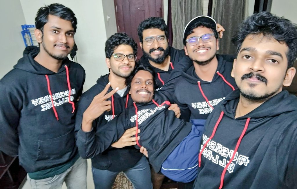 AdversaryVillag's tweet photo. #CTFMaster @sr33h4ri @vishnuprasadnta and team, worked on the #AdversaryWars CTF this year at #AdversaryVillage @DEFCON https://t.co/WU9svIk7WL