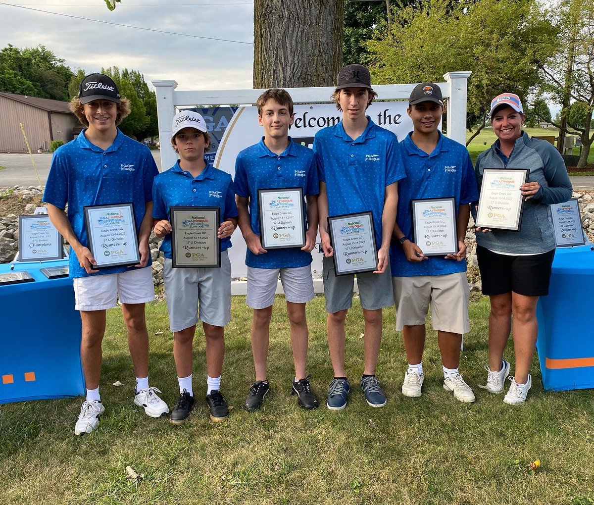 Congratulations to Medina CC on winning the <a href="/pgajrleague/">PGA Jr. League</a> 17U Section Championship at Eagle Creek today over runners-up, North Olmsted GC!