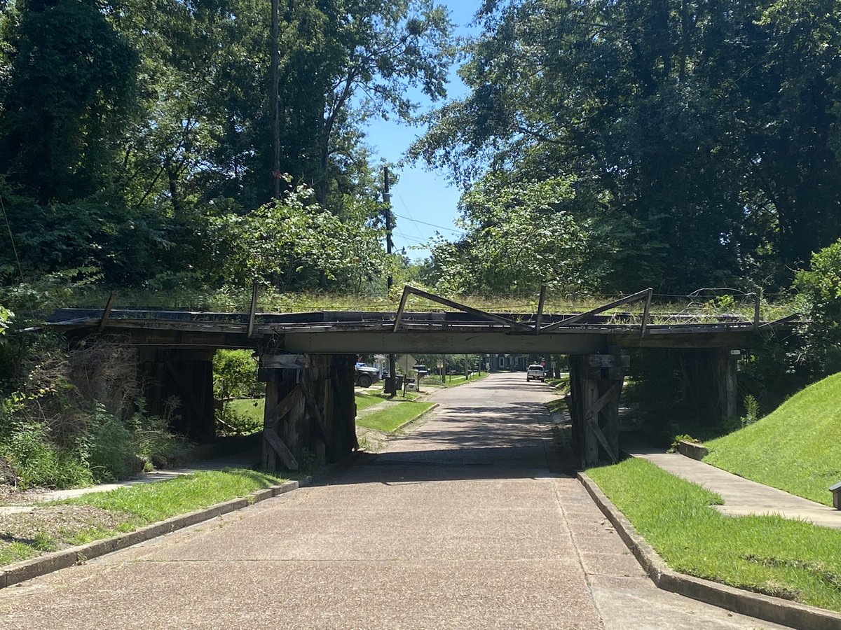 Public Service Announcement!! For the first time in several years, the bridge on S. Washington St. survived move in weekend and went unscathed from any uhaul trucks!