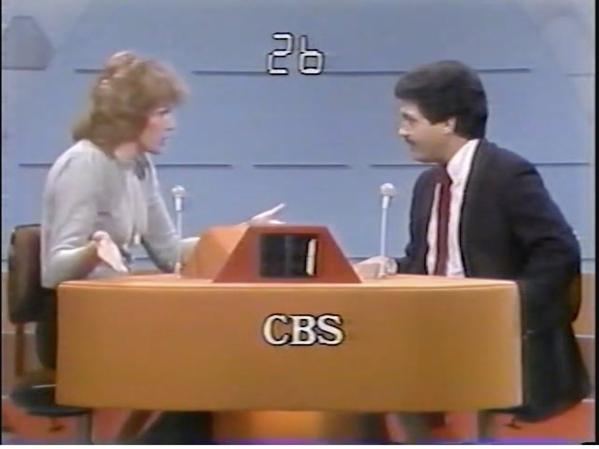 sp84fanatic's tweet photo. New Year's Eve, 1993: CBS decides, for some reason, to air a 1983 episode of #25KPyramid, which originally left the network over five years earlier. Why did they do this? Did they have no other programming, or was there a movement to bring Pyramid back to CBS daytime? https://t.co/pfFjrQUHDC